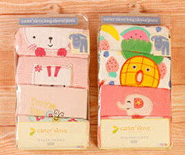 ست چهار تایی بادی و شلوار(6 ماه) کارترز carter's