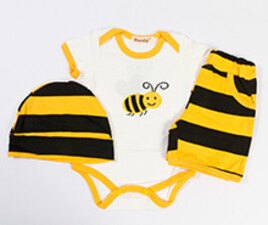 ست سه تکه طرح زنبور wanan kid