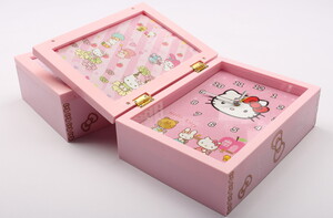 قاب عکس ساعت دار Hello kitty