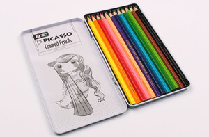 مداد رنگی 12 رنگ Picasso