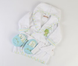 حوله تن پوش و دمپایی cassiope ترکیه