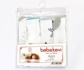 پک دستمال دهان 4 عددی bebekevi ترکیه