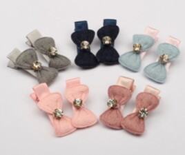 گل سر انبری پاپیون (2 عددی)