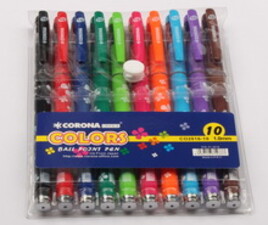 خودکار رنگی (10 رنگ)