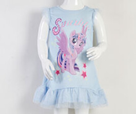 تونیک پیراهن طرح اسب شاخدار lc waikiki ترکیه