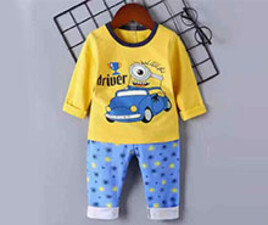 بلوز و شلوار مینیون mi ka xiong di