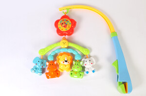 آویز تخت موزیکال animal baby toys