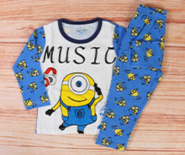 بلوز و شلوار مینیون mi ka xiong di