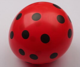 بادکنک خال دار رنگی (5 عددی)