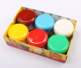 رنگ انگشتی 6 رنگ آریا