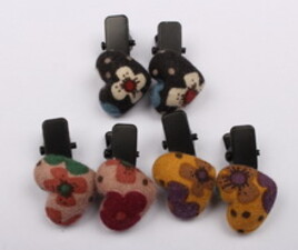 گل سر انبری قلب (2 عددی)