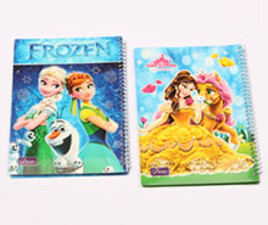 دفتر نقاشی 50 برگ سیمی