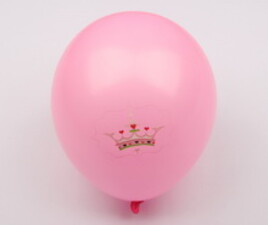 بادکنک تاج صورتی (5 عددی)