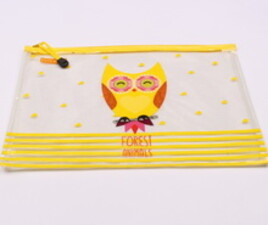 پوشه زیپ دار جغد