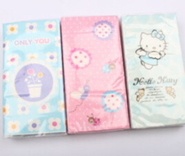 دستمال کاغذی جیبی