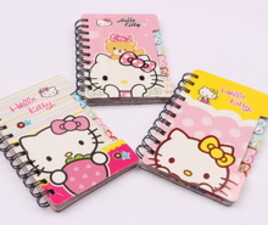 دفترچه یادداشت کیتی hello kitty