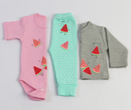 ست سه تکه طرح هندوانه good mark