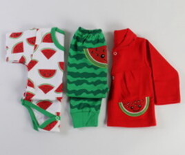 ست 3 تکه طرح هندوانه good mark