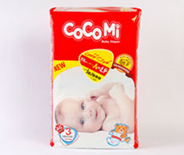پوشک سایز 3 کوکومی cocomi بسته 46 عددی