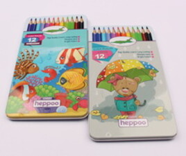 مداد رنگی 12 رنگ Heppoo