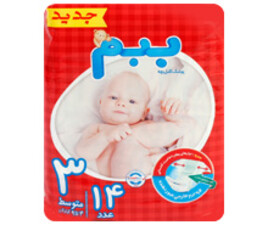 پوشک سایز 3 ببم bebem بسته 14 عددی