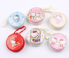 کیف پول گرد Hello kitty