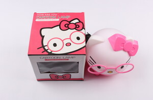 چراغ خواب عینکی hello kitty