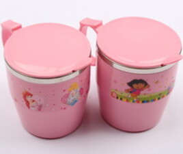 لیوان استیل دردار