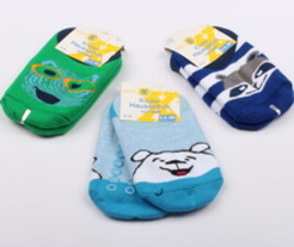 جوراب کالج حوله ای استپ دار (4-2 سال)