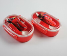 ظرف غذای بیضی قاشق دار