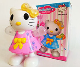 عروسک کیتی آواز خوان و رقصندهhello kitty
