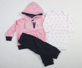 بادی و شلوار و سویشرت مخمل carter's