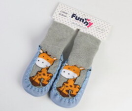 جوراب طرح پاپوش funny baby ترکیه