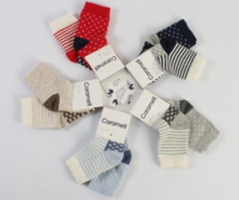 جوراب دوتایی 24-18ماه caramell ترکیه