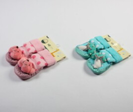 جوراب جغجغه ای طرح پاپوش baby