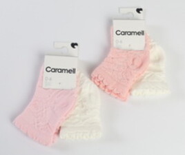 ست دو تایی جوراب کارامل(6-0ماه) caramell ترکیه