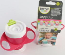 لیوان دسته دار و ضد چکه brother max