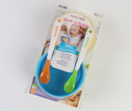 ست کاسه های درب دار با قاشق Munchkin