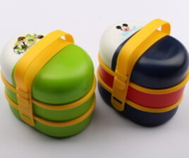 ظرف غذای دو طبقه قمقمه دار