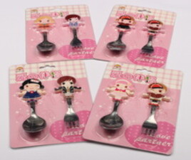 ست قاشق و چنگال عروسکی