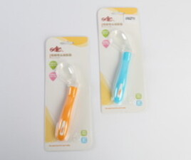 قاشق سیلیکونی سر کج riking