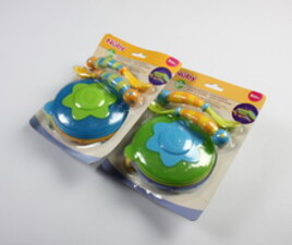 ظرف غذای مسافرتی با قاشق و چنگال nuby