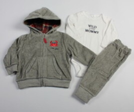 بادی و سویشرت و شلوار مخمل carter's|سری جدید