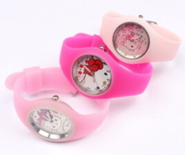ساعت مچی ژله ای Hello kitty