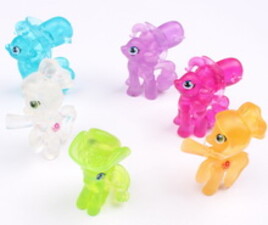 عروسک تزئینی ژله ای اسب پونی