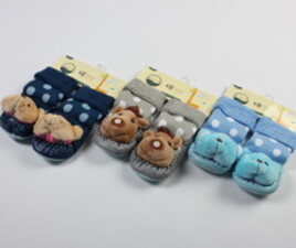 جوراب جغجغه ای طرح پاپوش baby