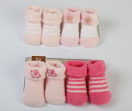 جوراب حوله ای 2عددی Gi bao