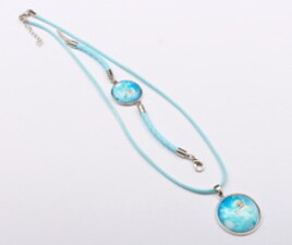 ست دستبند و گردنبند فروزن