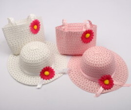 ست کیف و کلاه حصیری(8-3 سال)