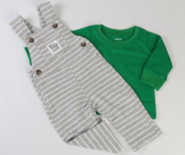 بلوز و شلوار پیشبندی carter's